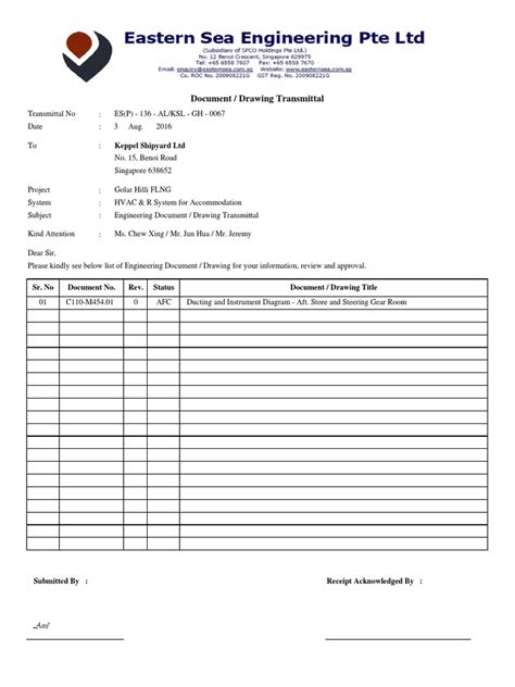 Online Daily Transmittal Report .